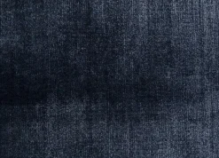 Handvävd Viskosmatta Doriano - Blå