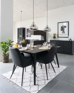 Harbo Matstol - Svart