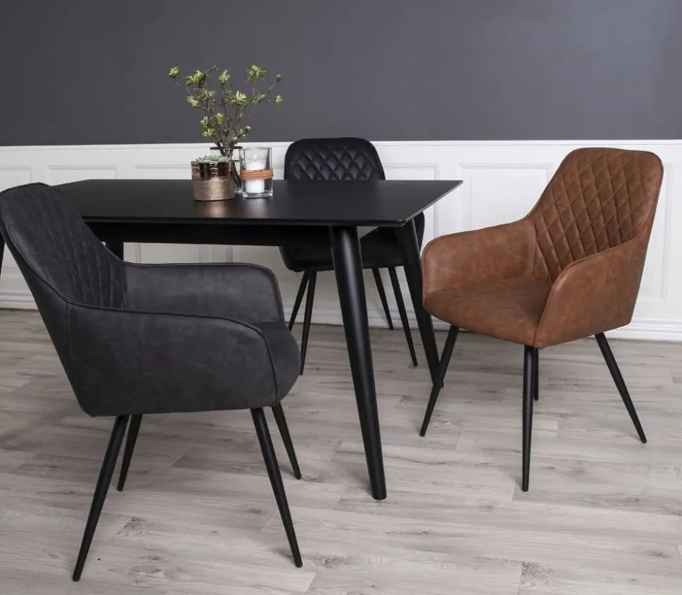 Harbo Matstol - Svart