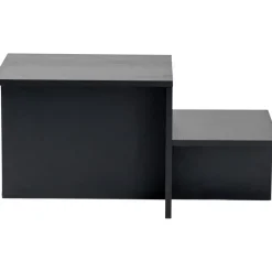 Harmony soffbord80 x 40 cm - Svart trä