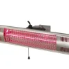 Heater terrassvärmare vägg - Silver + Rengöringsmedel för utemöbler