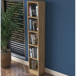 Hector bokhylla 14 - Valnöt