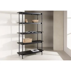 Heim hylla 190 cm - Svart