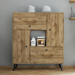 Hercules skåp - Valnöt