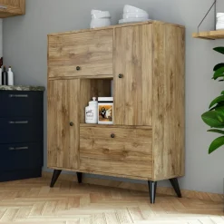 Hercules skåp - Valnöt