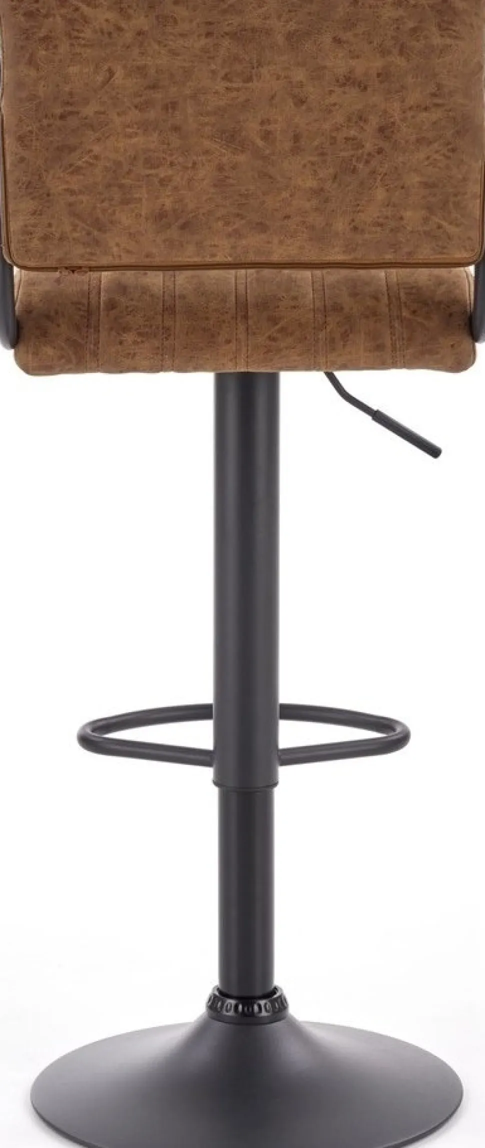 Hester barstol i brun vintage PU