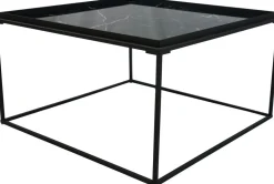 Hilliard soffbord 80 x 80 cm - Svart + Textilrengöring för möbler