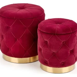 Hitch sittpuff - Röd