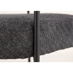 Hökåsen x Josefin Lustig fåtölj - Svart/mörkgrå