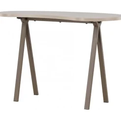 Holmestrand skrivbord 115 x 50 cm - Beige/Brun