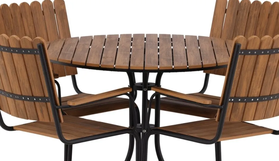 Holmsund matgrupp - Svart/natur