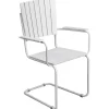 Holmsund stol med armstöd - Vit