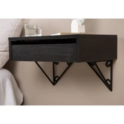 Holy sidobord 41 x 30 cm - Svart