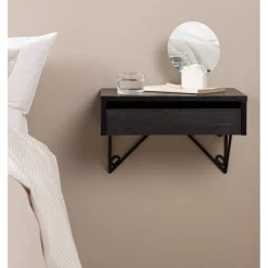 Holy sidobord 41 x 30 cm - Svart