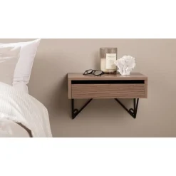 Holy sidobord 41 x 30 cm - Valnöt