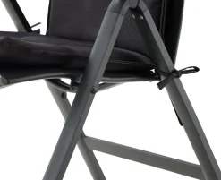 Home dyna 5-positioners - Mörkgrå + Textilskydd för utemöbler