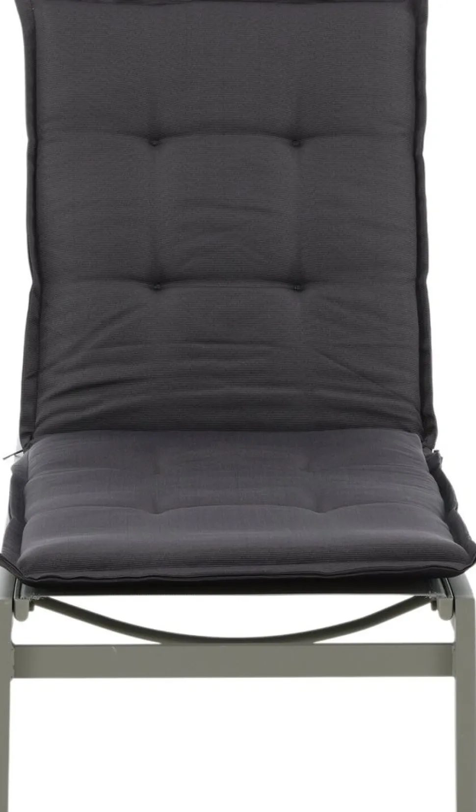 Home solsängsdyna - Mörkgrå + Textilskydd för utemöbler