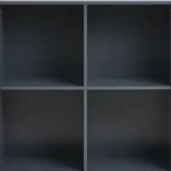 Horne bokhylla - Mörkgrå