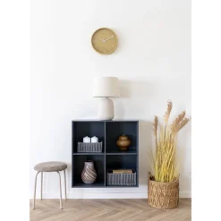 Horne bokhylla - Mörkgrå