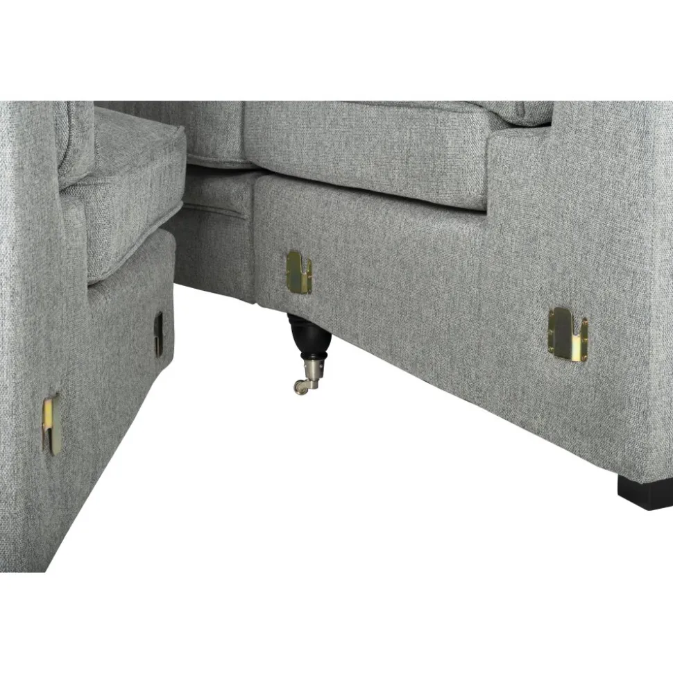 Howard Hörnsoffa grå 242x242 cm