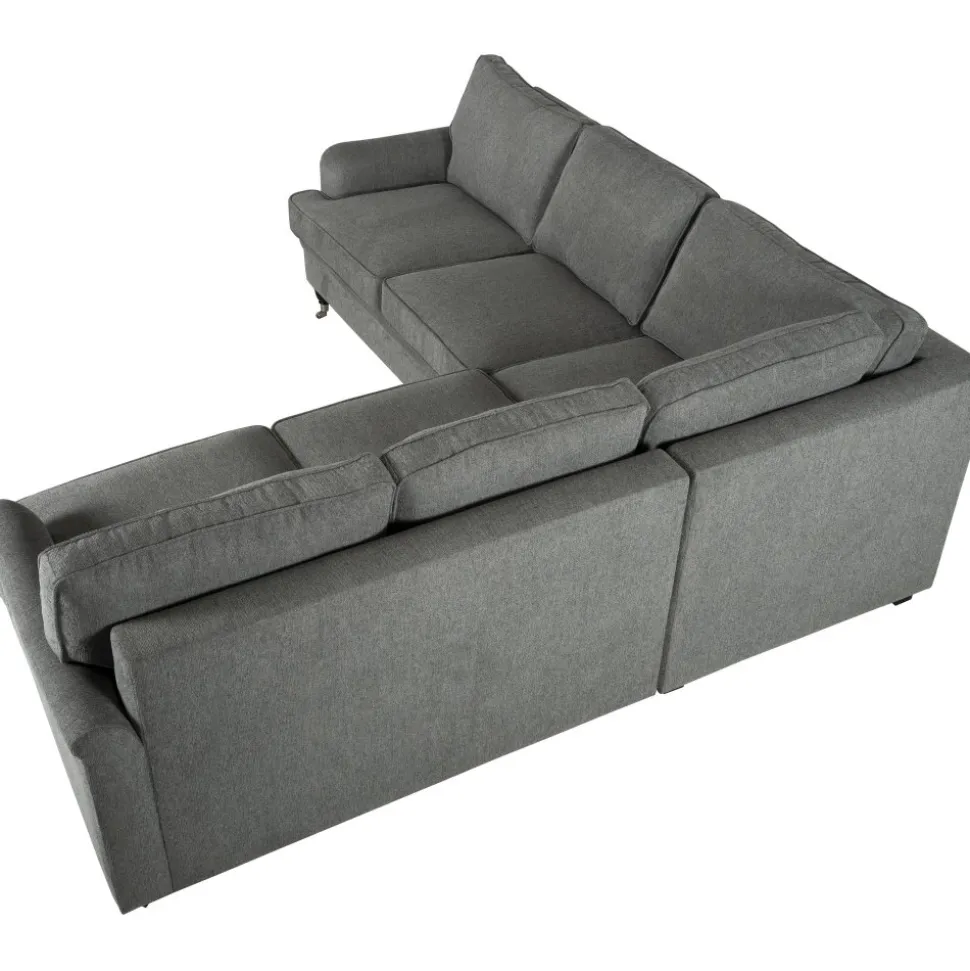 Howard Hörnsoffa grå 242x242 cm