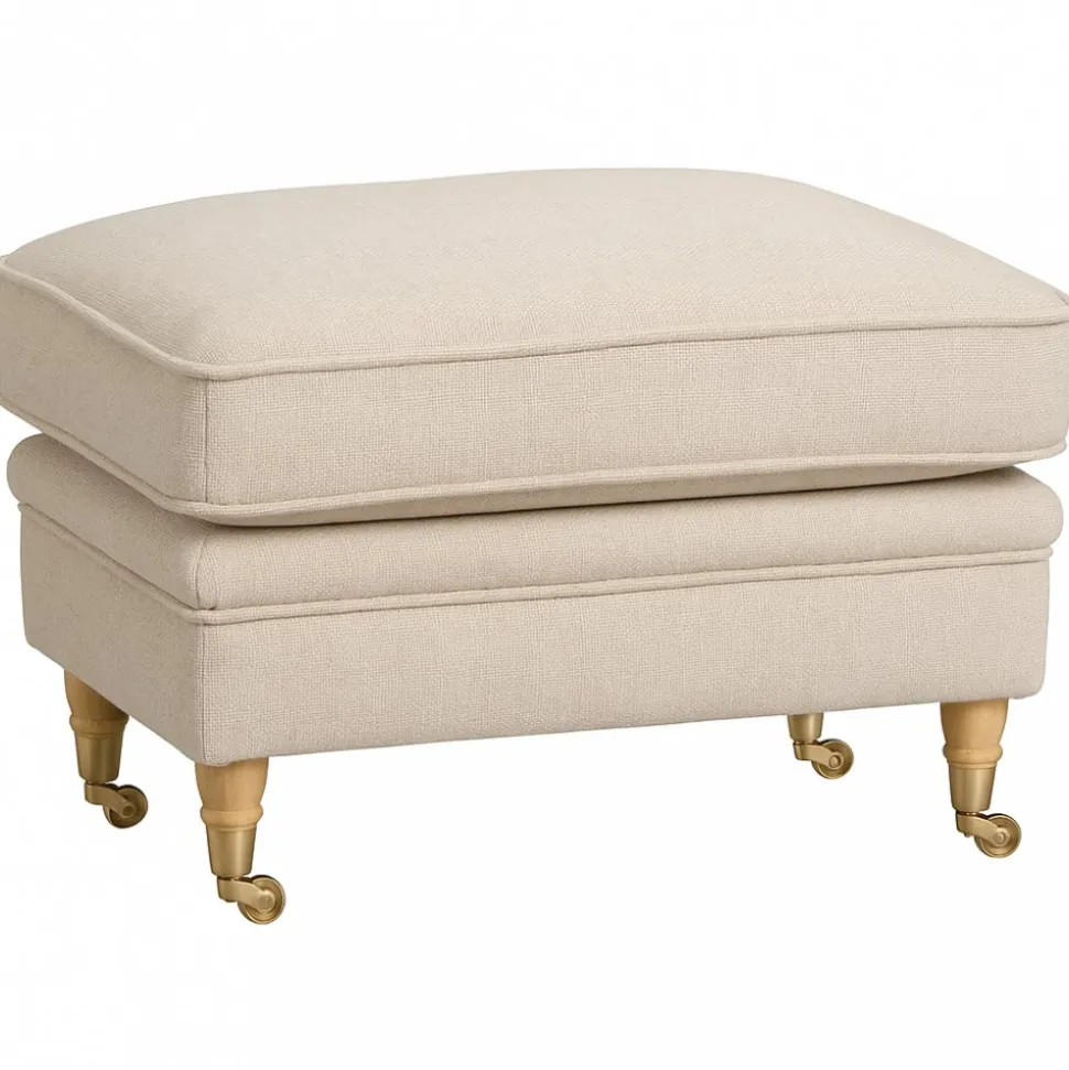 Howard Luxor Fotpall - Beige