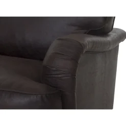 Howard svängd soffa 3-sits - Brun vintage