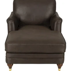 Howard Watford Deluxe divanfåtölj - Vintagebrunt konstläder
