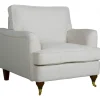 Howard Watford Deluxe fåtölj - Beige manchester + Textilrengöring för möbler