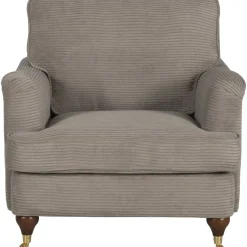 Howard Watford Deluxe fåtölj - Ljusbrun manchester