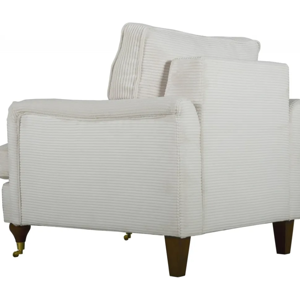 Howard Watford Deluxe fåtölj - Beige manchester