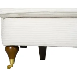 Howard Watford Deluxe fåtölj - Beige manchester + Fläckborttagare för möbler