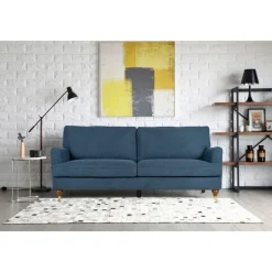 Howard Watford Deluxe 3-sits soffa - Blå