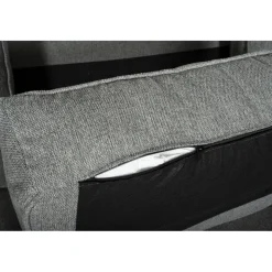 Howardsoffa med divan - Grå