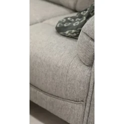 Hörnsoffa grå 5-sits - Peking