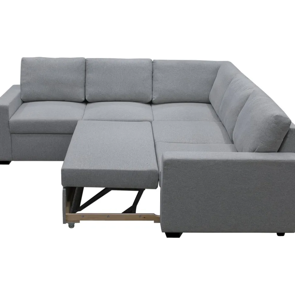 Hörnsoffa med bäddfunktion och förvaring + Textilrengöring för möbler