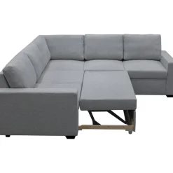 Hörnsoffa med bäddfunktion och förvaring + Textilrengöring för möbler