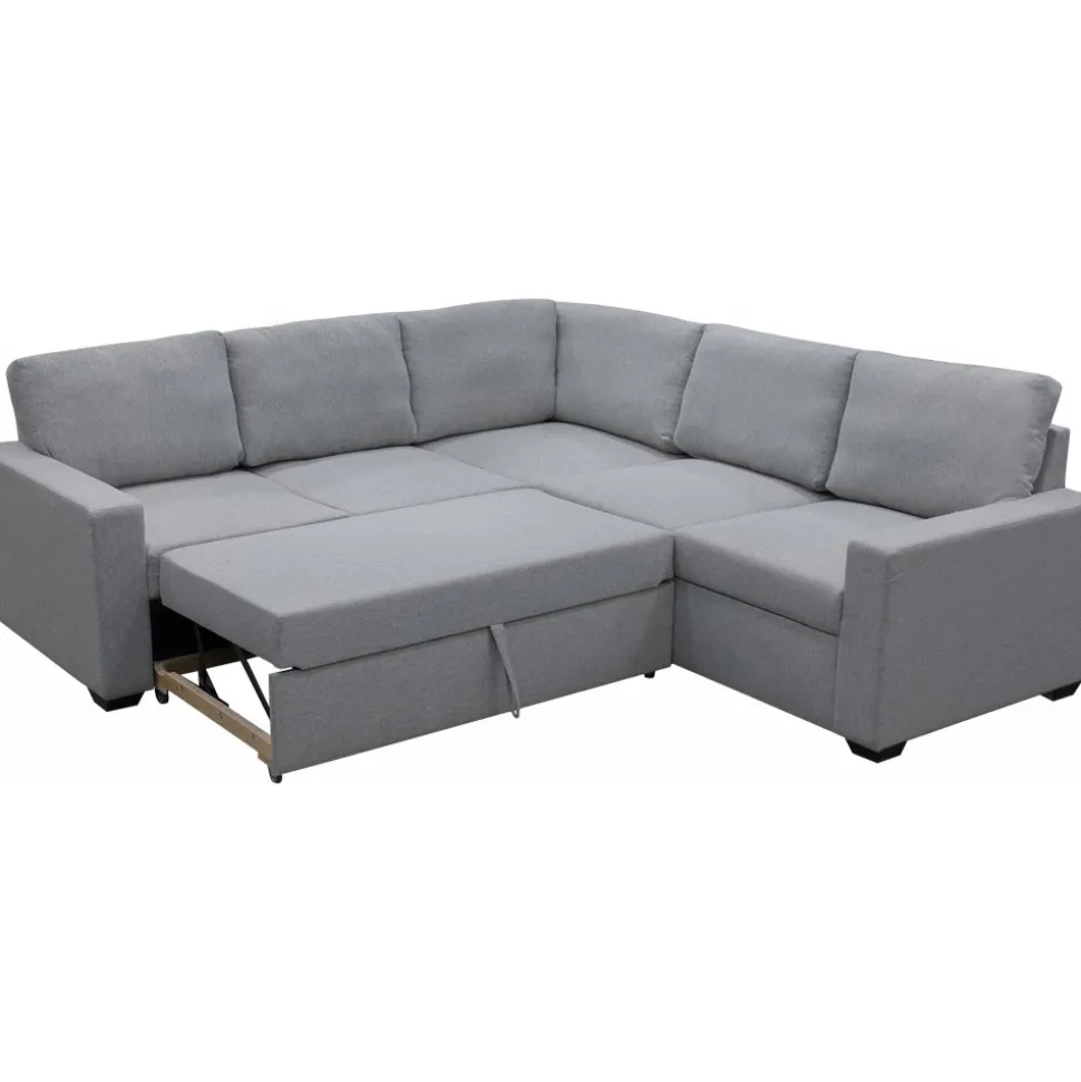 Hörnsoffa med bäddfunktion och förvaring + Textilrengöring för möbler