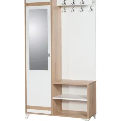 Inci 200 hallmöbel i ljus ek