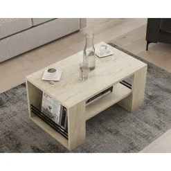 Iris soffbord - Travertin