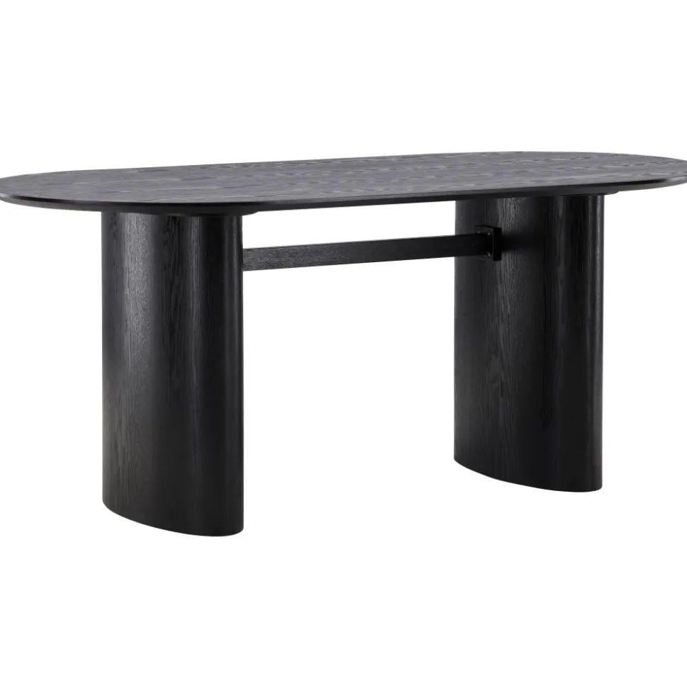 Isolde matbord 180 x 90 cm - Svart