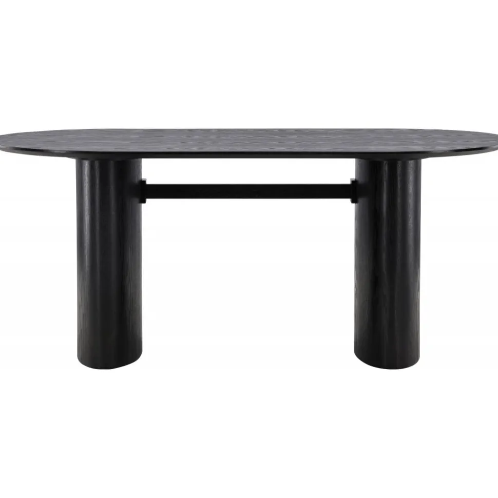 Isolde matbord 180 x 90 cm - Svart