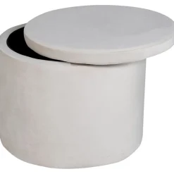 Jabar sittpuff - Beige sammet