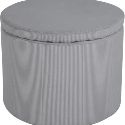 Jabar sittpuff - Grå manchester