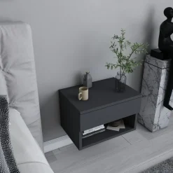 Jamot sängbord - Antracit