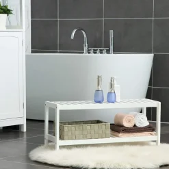 Japonica skohylla 70 x 33 cm - Vit