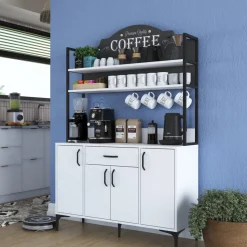 Jeriko skåp 130 - Vit