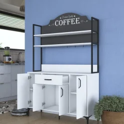 Jeriko skåp 130 - Vit