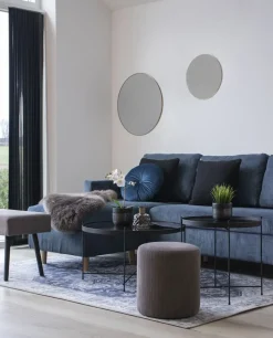 Jersey Spegel - Mässings imitation - Ø40