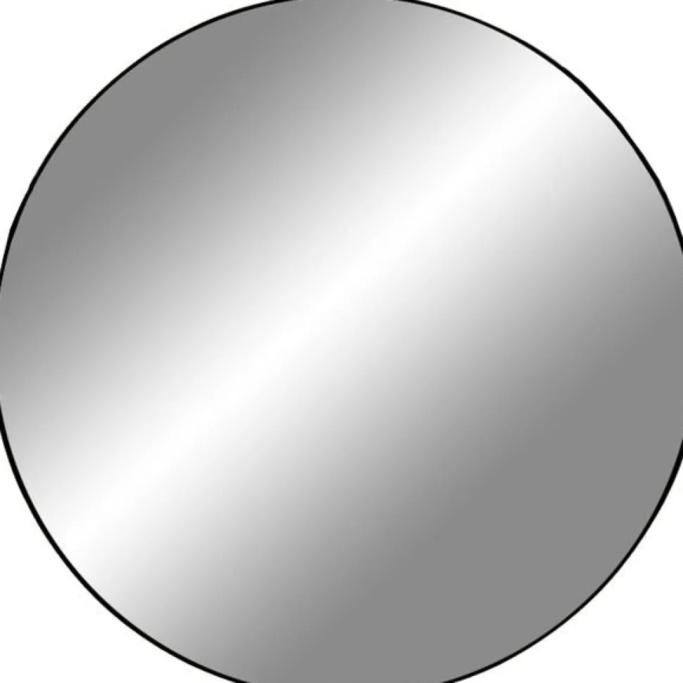 Jersey Spegel - Svart - Ø40 + Glas och Kristallrengöring